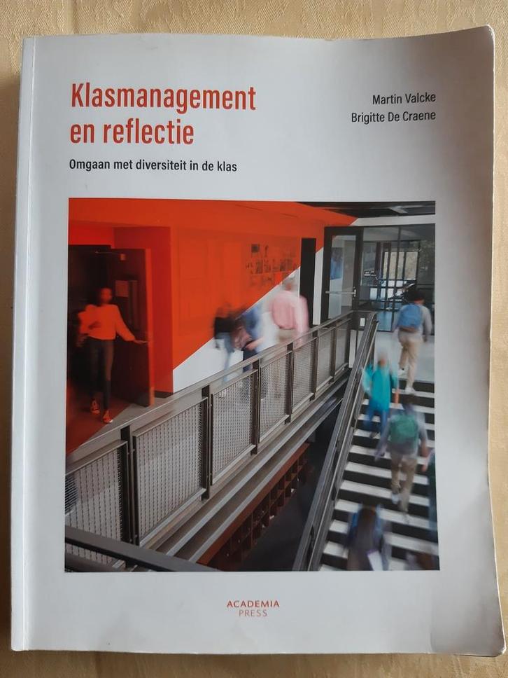 Martin Valcke - Klasmanagement en reflectie, Boeken, Psychologie, Gelezen, Ophalen of Verzenden