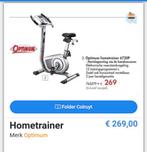 Hometrainer en fitnessbankje te koop., Sport en Fitness, Fitnessapparatuur, Ophalen, Zo goed als nieuw, Hometrainer