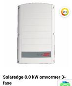 Nieuw!! SolarEdge 8.0 kw 3 fase nog 3 beschikbaar op=op, Doe-het-zelf en Bouw, Ophalen of Verzenden, Zo goed als nieuw