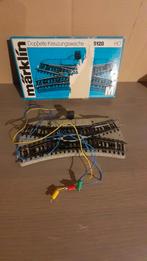 Dubbel wissel van marklin nr 5128  zelden gebruikt, Hobby en Vrije tijd, Verzenden