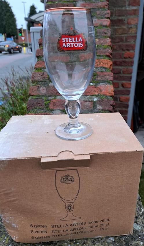Stella bierglazen, Verzamelen, Biermerken, Nieuw, Stella Artois, Ophalen of Verzenden