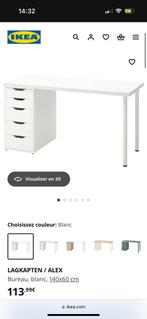 Bureau IKEA Alex, Huis en Inrichting, Bureaus, Ophalen, Gebruikt, Bureau