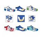 3 paar Sonic Sneakersokken - Maat 23/26 - 27/30 - 31/34, Kinderen en Baby's, Nieuw, Ophalen of Verzenden, Jongen, Sokken