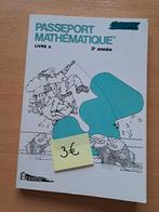 Passeport math 3A - Manuel scolaire math, Livres, Livres scolaires, Enlèvement, Utilisé, Primaire, Mathématiques A