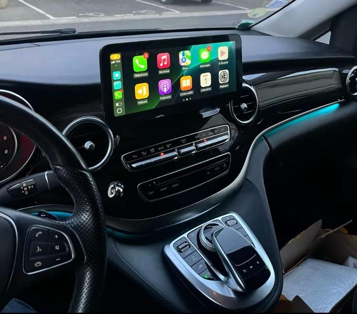 Mercedes C Klasse W205 Android 14 Groot Scherm Apple CarPlay, Informatique & Logiciels, Logiciel Navigation, Neuf, Enlèvement