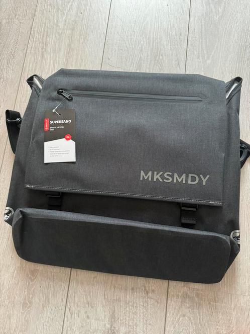 Stella Supersano MKSMDY Enkele Fietstas (80€) 15L, Handtassen en Accessoires, Tassen | Schoudertassen, Zwart, Verzenden