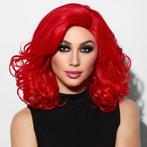 Lace front Diva / Drag pruik groot volume Reagan Firecracker, Envoi, Neuf