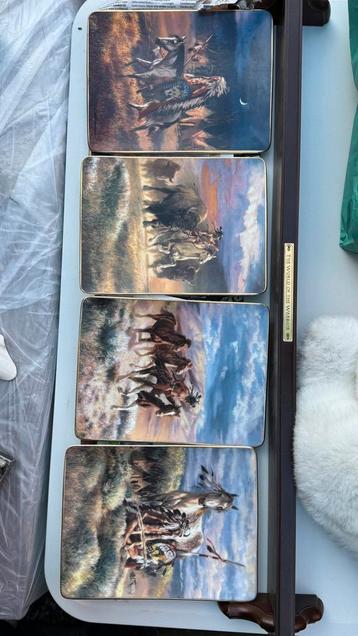 Indianen borden Franklin Mint muurdecoratie beschikbaar voor biedingen