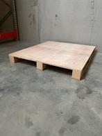 Houten paletten 100x115cm, 12cm hoogte vlakke plaat, Doe-het-zelf en Bouw, Hout en Planken, Ophalen, Zo goed als nieuw