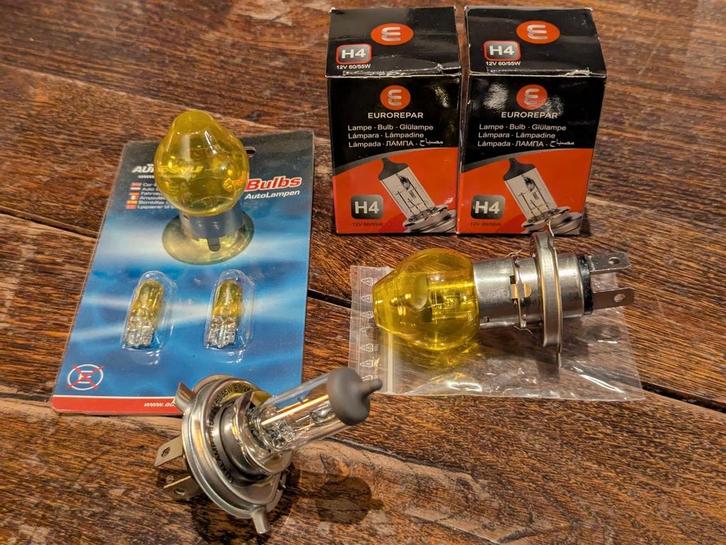 Gele verlichting H4 W5W, Auto-onderdelen, Verlichting, Nieuw, Ophalen of Verzenden