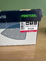 Festool 497138 Schuurbladen Granat STF DELTA/7 P120 GR/100, Ophalen of Verzenden, Gebruikt