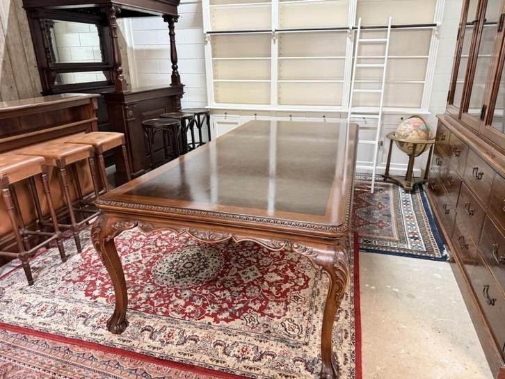 Klassieke Antieke Italiaanse Eettafel Tafel, Antiek en Kunst, Antiek | Kantoor en Zakelijk, Ophalen of Verzenden