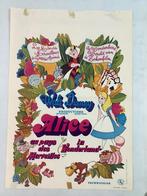 ALICE IN WONDERLAND   filmposter   36-54 cm   USED, Verzamelen, Posters, Ophalen of Verzenden