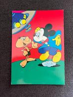Postkaart Disney Mickey Mouse 'Alien', Verzamelen, Disney, Mickey Mouse, Plaatje of Poster, Zo goed als nieuw, Verzenden