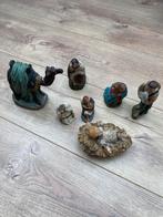 Vintage kerststalfiguren, Verzamelen, Ophalen, Gebruikt