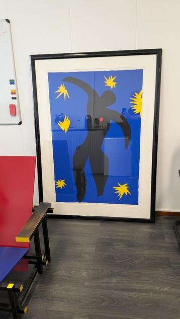 Zeefdruk Matisse 125x170cm ingelijst beschikbaar voor biedingen