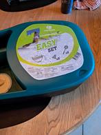 Badmintonset met 2 raketten,net en pluimpjes, Ophalen, Zo goed als nieuw