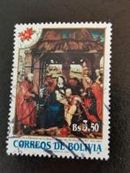 Bolivia 1995 - Kerstmis - Vlaamse schilderkunst, Ophalen of Verzenden, Gestempeld, Zuid-Amerika