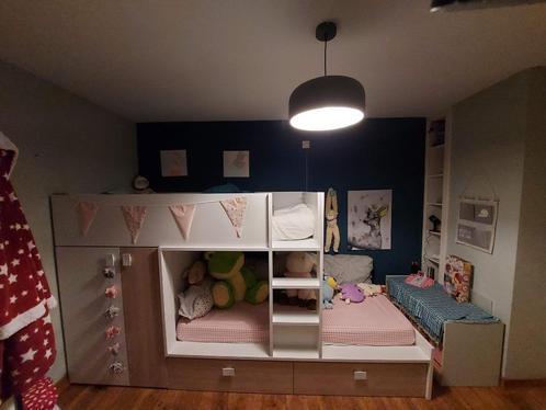 stapelbed, Huis en Inrichting, Slaapkamer | Stapelbedden en Hoogslapers, Zo goed als nieuw, Stapelbed, Overige maten, Overige maten