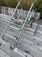 Inox zwembadtrap 3 treden, Tuin en Terras, Zwembad-toebehoren, Ophalen, Zo goed als nieuw