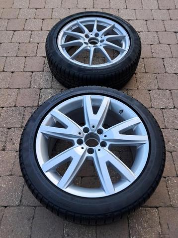 VW velgen 17/18 duim 5/112 M+S met banden N1 4 velgen 17 du beschikbaar voor biedingen