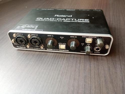 Roland UA-55 Quad-Capture USB audio interface, Computers en Software, Overige Computers en Software, Gebruikt, Verzenden