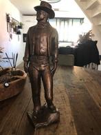 ZELDZAME 1980 JOHN WAYNE Bronzen Metalen Sculptuur Austin Pr, Ophalen of Verzenden, Brons