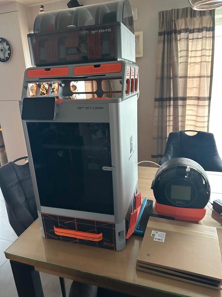 bambulab X1combo carbon, Computers en Software, 3D Printers, Gebruikt, Ingebouwde Wi-Fi, Ophalen