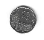 Munten Spanje 50 PTAS 1997 Pr, Enlèvement ou Envoi, Monnaie en vrac, Autres pays
