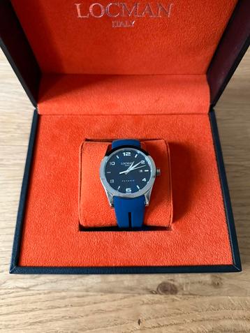 Montre Locman Island Titane - Bleue - Jamais Portée & Boîte  beschikbaar voor biedingen