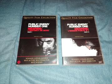 Te koop op dvd de complete Mesrine Vincent Cassel  beschikbaar voor biedingen