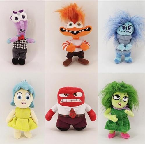 Inside out knuffels - Nieuw, Kinderen en Baby's, Speelgoed | Knuffels en Pluche, Nieuw, Overige typen, Verzenden