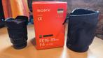 Sony FE 16-35 F4, Objectif grand angle, Utilisé, Enlèvement ou Envoi, Zoom