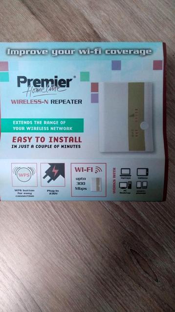 Wifi versterker/wr 06 Merk : Premier Homeline 