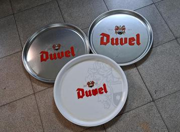 Duvel dienbladen, Verzamelen, Biermerken, Ophalen, Gebruikt