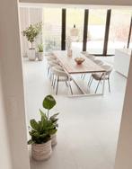 Tafel op maat - stijgerhout (thinkstyle), Comme neuf, 100 à 150 cm, Enlèvement, Rectangulaire