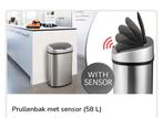Prullenbak met sensor nieuw, Ophalen, Nieuw