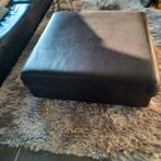 zitbank 120x120 lederen bank hoogte 42 cm, Huis en Inrichting, Zetels | Zetels, Ophalen, Leer