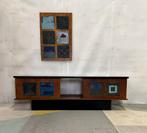 Buffet de collection privée du milieu du siècle, Maison & Meubles, Avec porte(s), 150 à 200 cm, Vintage, Teck