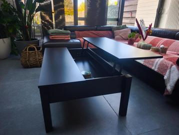 Salontafel met liftblad, bijna nieuw beschikbaar voor biedingen