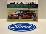 Lot 2x Stickers Ford logo - 1987 Ford Sierra RS500 Cosworth, Ophalen of Verzenden, Zo goed als nieuw
