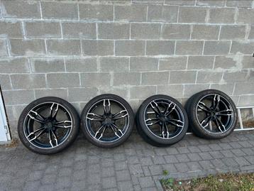 19” breedset velgen 5x112 met goede banden beschikbaar voor biedingen