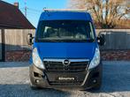 opel movano/dub.cab/2015/airco/navi/dakrek/7pl/euro5b, Auto's, Bestelwagens en Lichte vracht, Voorwielaandrijving, Stof, Zwart