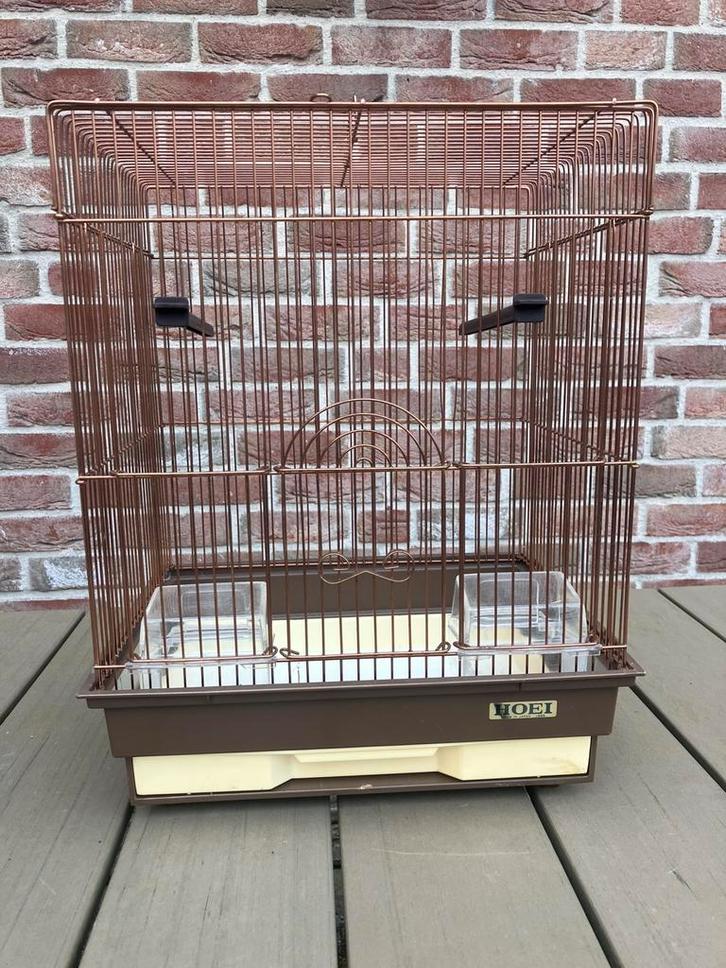 NIEUWE ANTIEKE VOGELKOOI HOEI-JAPAN NU 50 EURO, Dieren en Toebehoren, Vogels | Hokken en Kooien, Nieuw, Vogelkooi, Overige materialen