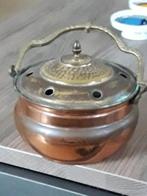 Koperen waterverdamper, Ophalen, Koper