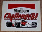 Vintage sticker Marlboro Challenge '88 retro autocollant F1, Verzamelen, Stickers, Ophalen of Verzenden, Merk, Zo goed als nieuw