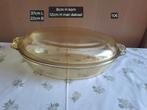 vintage glazen schotel, Huis en Inrichting, Keuken | Servies, Ophalen of Verzenden, Zo goed als nieuw