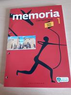 Memoria 1 Leerwerkboek (editie 2024) (incl. Pelckmans Portaa, Boeken, Schoolboeken, Ophalen of Verzenden, Nieuw, Nederlands