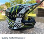 Suomy MX Monster Energy helm, maat m-l als nieuw €100 vast., Motoren, Ophalen, M