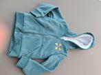 kinderkleding 110groene fleece jas, pull, trui, 110, Ophalen of Verzenden, Zo goed als nieuw, Jas